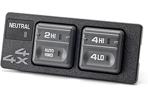 LIN CIN YIN 4x4 4WD Switch for 1998 1999 2000 Chevy Tahoe GMC K1500 K2500 K3500 Pickup Suburban Yukon Cadilla Escalade Four Wheel Drive Switch Transfer Case Selector Control 15027104,19168765,901130,TCA36,1S4235