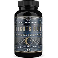 KEY NUTRIENTS Natural Sleep Aid, LIGHTS OUT Contains Melatonin, Valerian, Passion Flower, & More. 60 Veggie Caps.