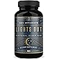 KEY NUTRIENTS Natural Sleep Aid, LIGHTS OUT Contains Melatonin, Valerian, Passion Flower, & More. 60 Veggie Caps.