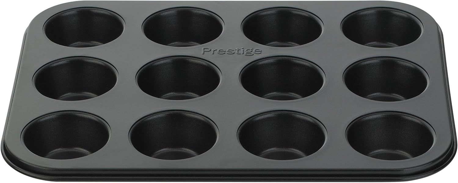 Prestige Inspire Mini Muffin Tin 12 Holes Non Stick Heavy Gauge