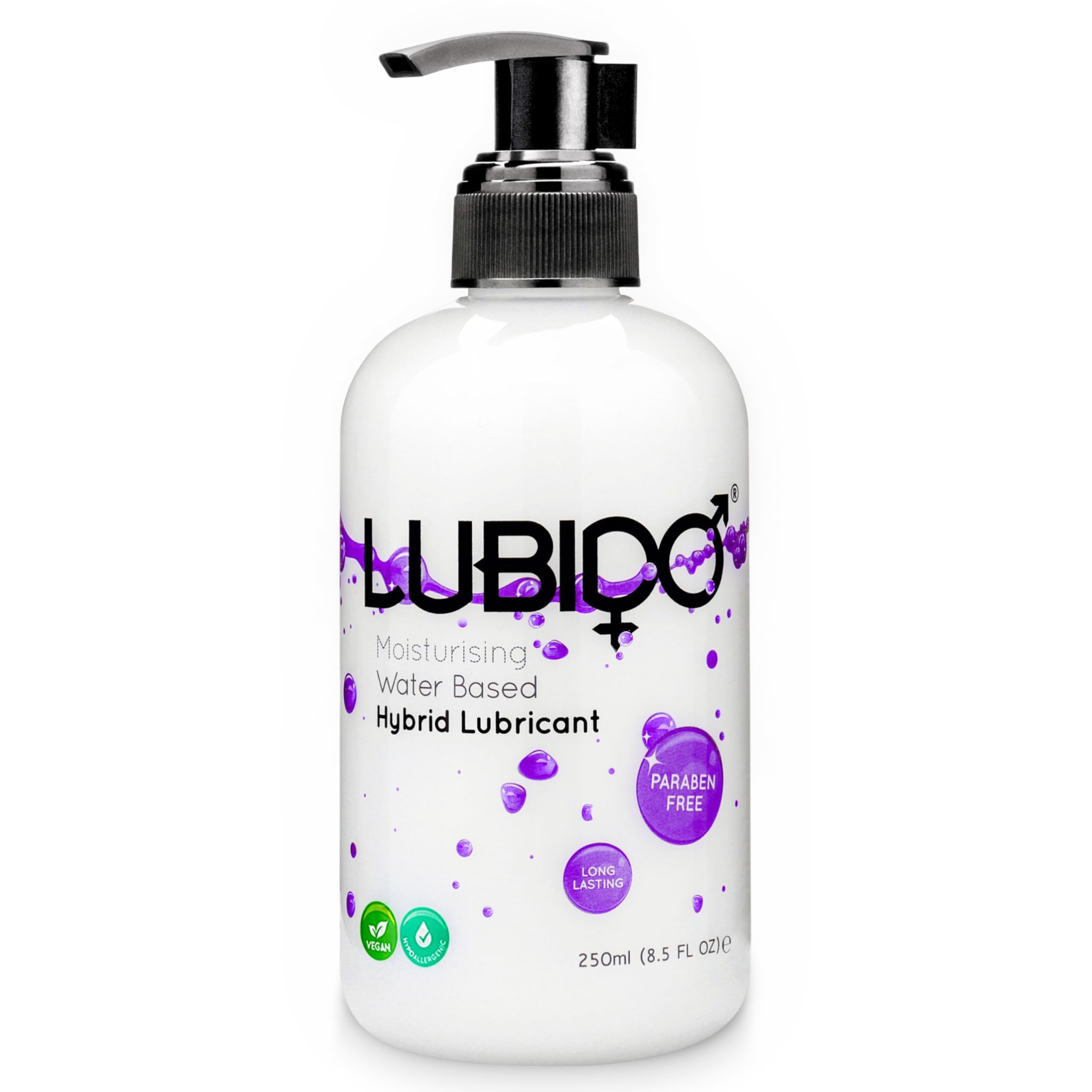 Lubido Hybrid Paraben Free Moisturising Creamy Gel Lube – 250ml