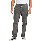 Silver Jeans Co. Men's Pull-on Cargo Essential Twill Pant
