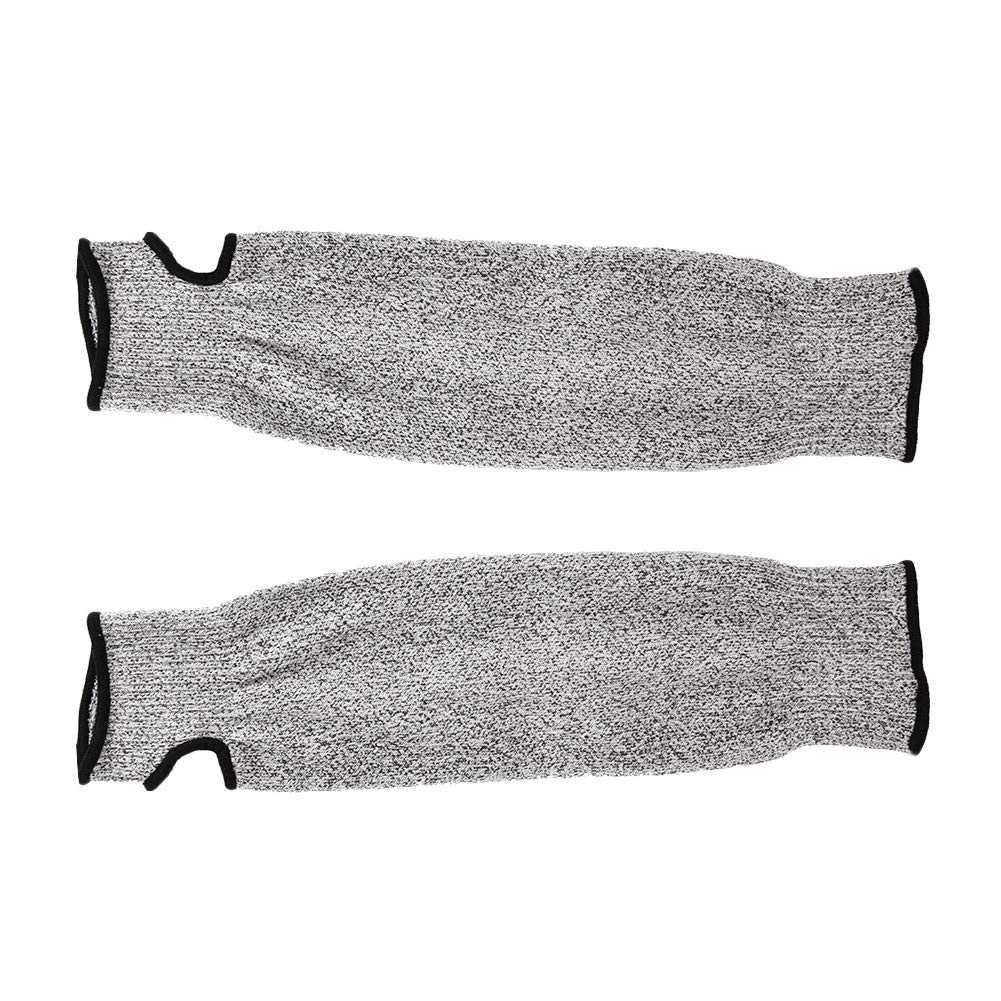 Arm Protection Sleeve Level 5 Cut Resistant Burn Protective Anti Abrasion Safety Arm Guard with Thumb Slot