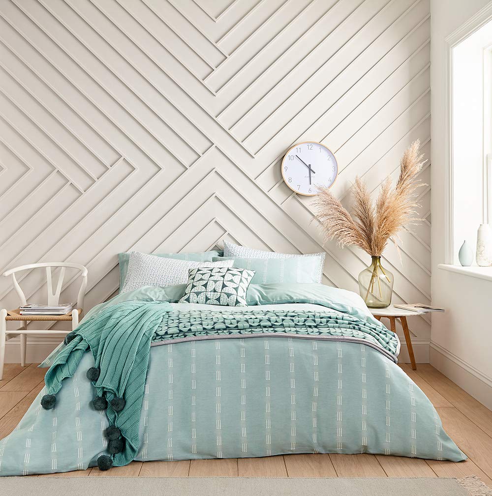 HELENA SPRINGFIELD COVER SET D/B AQUA double blue