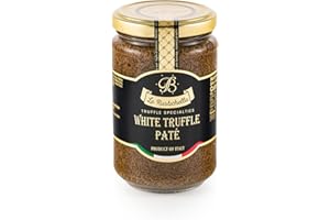 La Rustichella - White Truffle Patè 9.88 oz (280 gr) - 100% Made in Italy | Vegan, Gluten-Free, Cholesterol-Free