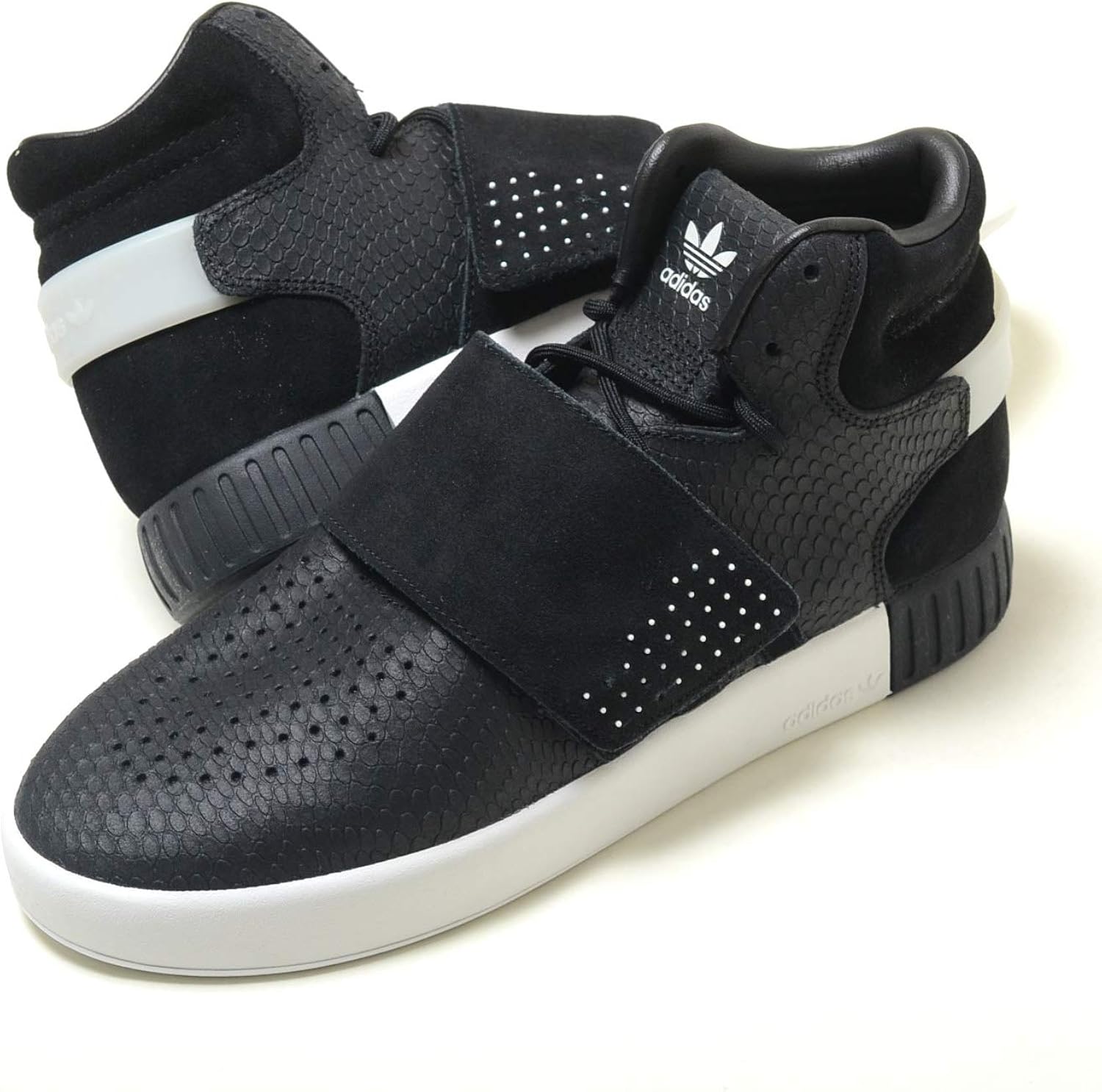 アディダス Tubular Invader Strap チュブラー インベーダー ストラップ ブラック スエード メンズ スニーカー By3636 10 28 Adidas アディダス スニーカー Amazon