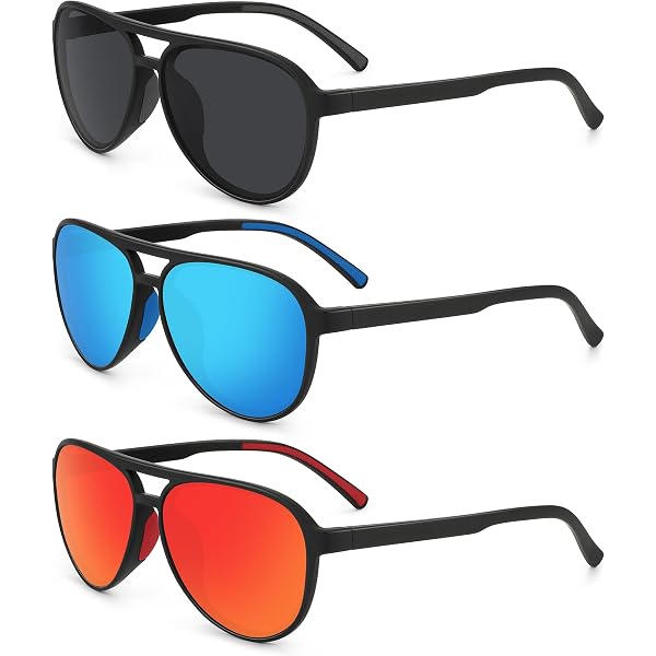 Amazon.com: proSPORT Aviator Blue Blocking Sunglasses  display picture 2