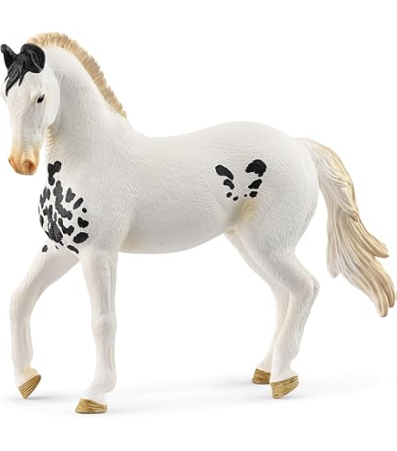 Figurine Schleich Horse Club - Poulain Knabstrupper - 3x9x8 Cm - Dès 5 Ans - Détails Réalistes