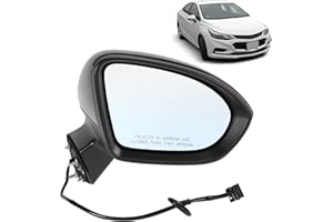 Motoforti 5Pin Right Passgener Side Mirror Replacement for Chevy Cruze 2016 2017 2018 2019 Sedan/Hatchback Power Door Mirror 