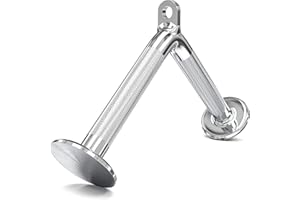 Synergee V-Shaped Push Down Bar Universal Cable Machine Attachment. V Shape for Tricep Push Downs. Great for Upper Body Worko