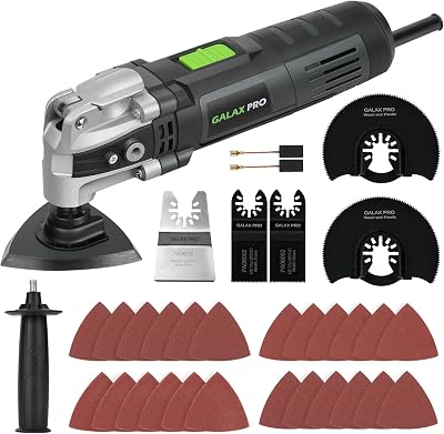 GALAX PRO 400W Oscillating Tool 15000-22000OPM 6 Speeds 4° Arc