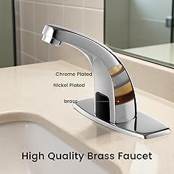 Touchless Bathroom Sink Faucet，Automatic Motion
