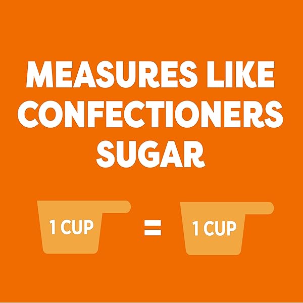SWERVE ORGANIC MONK FRUIT BLEND CONFECTIONERS SUGAR REPLACEMENT SWEETENER, 8 OUNCE (PACK OF 1)