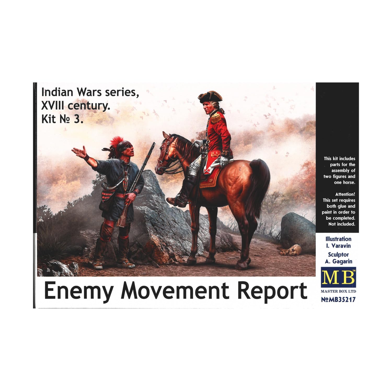 Masterbox 1:35 - Kit No. 3 - Enemy Movement Report