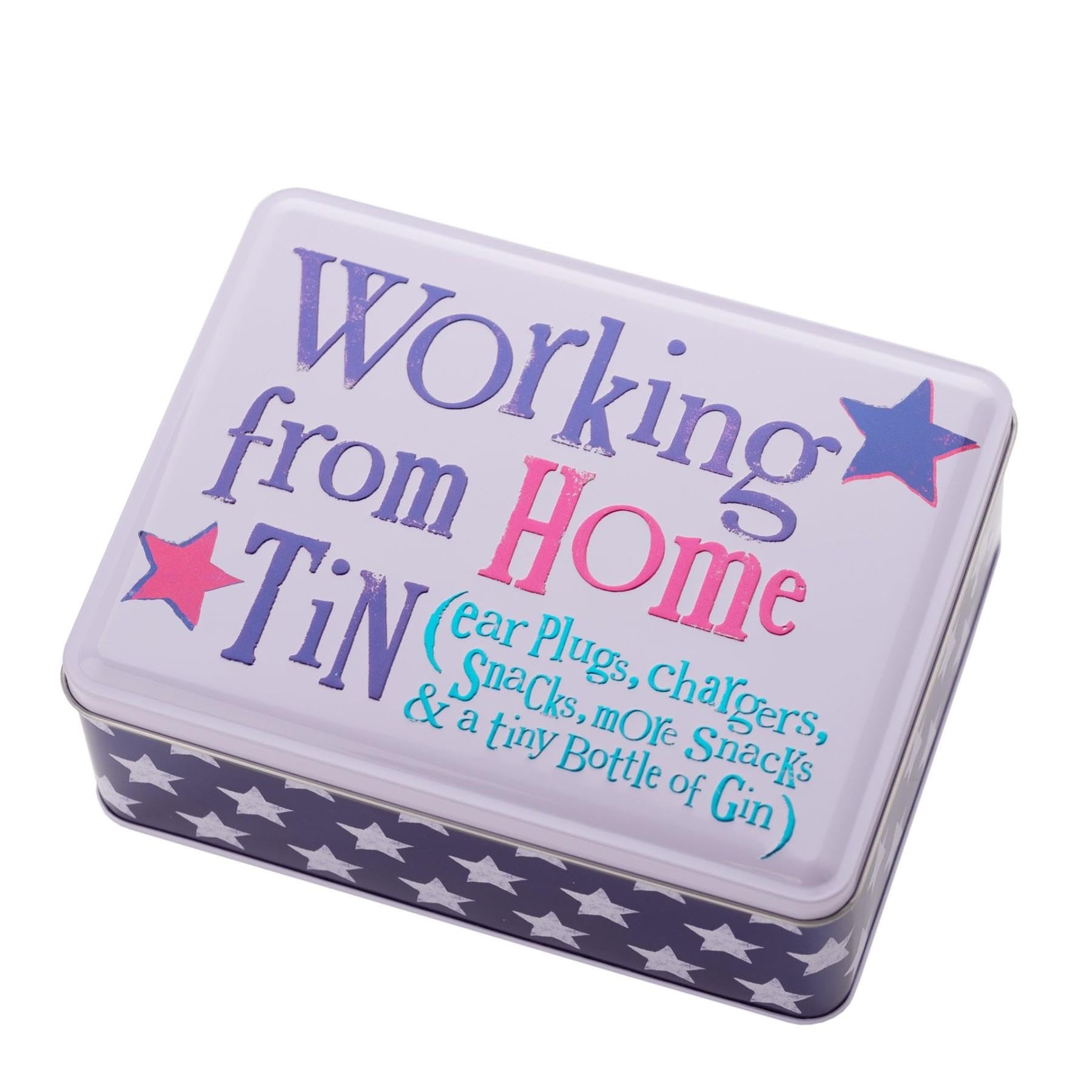 Widdle Gifts Storage Tin Fun Gift - Working from Home Tin 0283
