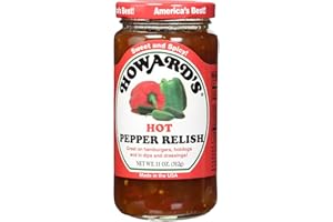 Howards Hot Pepper Relish 11oz. (Pack of 1)