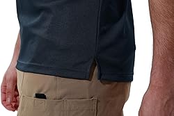 Rdruko Men's Quick Dry Golf Polo Shirts Short