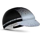 Hikenture Cycling Cap,Cooling Skull Cap Bike Hat with Sun Visor, Summer Breathable Helmet Liner Biking Cap for Men Women