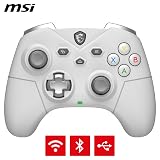 MSI Force GC300 Wireless White Gamepad with 2.4 GHz Bluetooth USB-C view 2