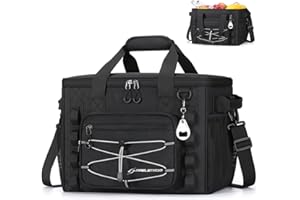 Maelstrom Soft Sided Cooler Bag, 30/40 Can Collapsible Insulated Ice Chest, Large Leakproof Camping & Travel Cooler for Kayak