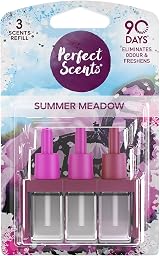 Perfect Scents 3 Scents Air Freshener Refill 6 Pack Summer Meadow 20ml view 2