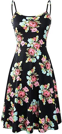 midi sleeveless summer dresses