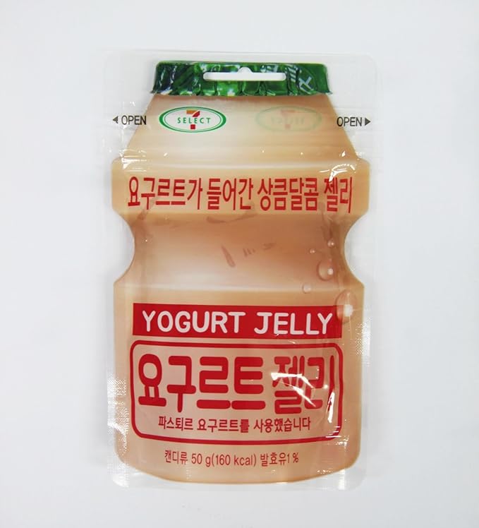 Lotte food YOGURT JELLY (50g) Korea jelly type yogurt Beauty