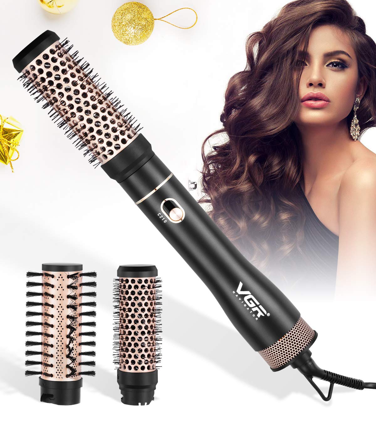 Souvik Heißluftbürste Mit Ionen-Technologie - Vol Produktbild-Vorschau 9