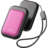 OCOOPA Magnetic Rechargeable Hand Warmers 2 Pack, Card-Style Electric AI Hand Warmers 5000mAh, Pocket Portable Hands Heater, UL Certified, for Men Women, Hunting Essentials, UT4 Young