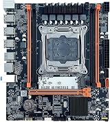 ATOZS X99 B85 Motherboard LGA2011-3 4x DDR4 REG ECC RAM M.2 SATA3.0 view 1