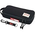 Rough Enough Small Tool Bag Pouch Large Black Pencil Case Box for Kids Boys School Cordura Heavy Duty