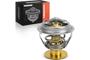 A-Premium Engine Coolant Thermostat Compatible with Ford Explorer, Escape, Edge, Mustang, Taurus, Flex & Mazda 6, CX-9, Tribu