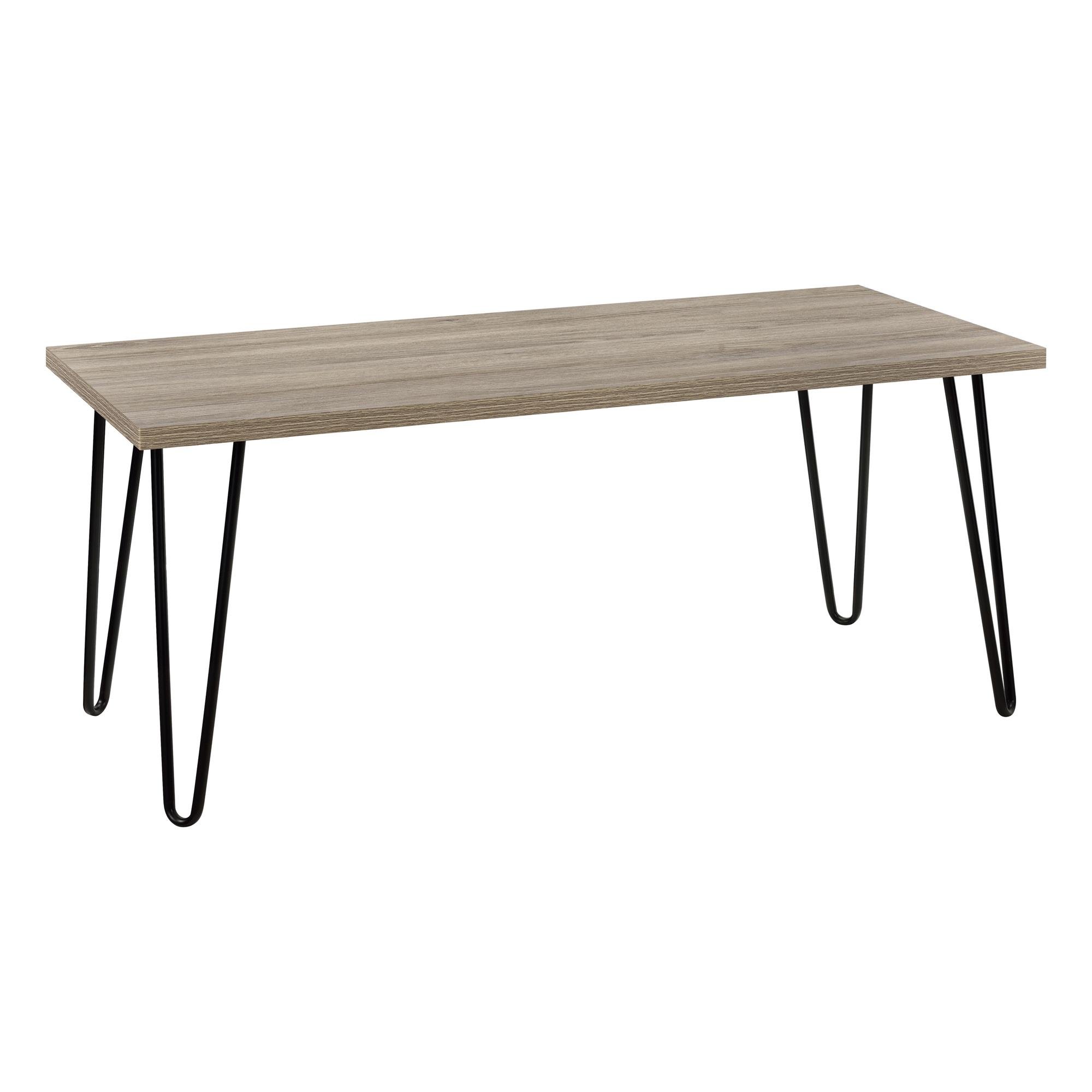 Ameriwood Home Owen Retro Coffee Table, laminated Particleboard, Brown, 42.7cm (H) x 106.6cm (W) x 49.51cm (D)