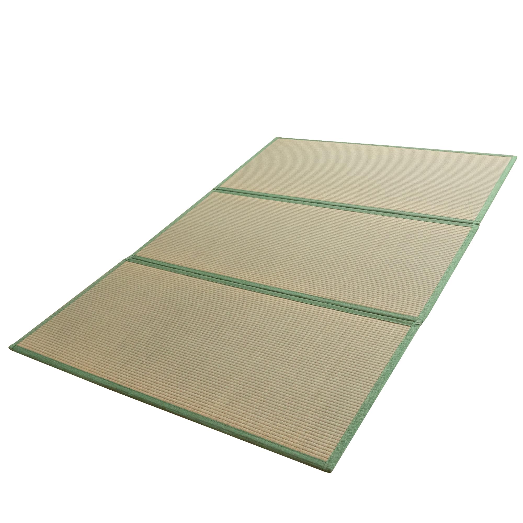 Photo 1 of MAXYOYO Japanese Tatami Mat 100% Rush Grass Portable Folding Mat Futon Mattress Firm Traditional Floor Bed 79"x54"x0.47"