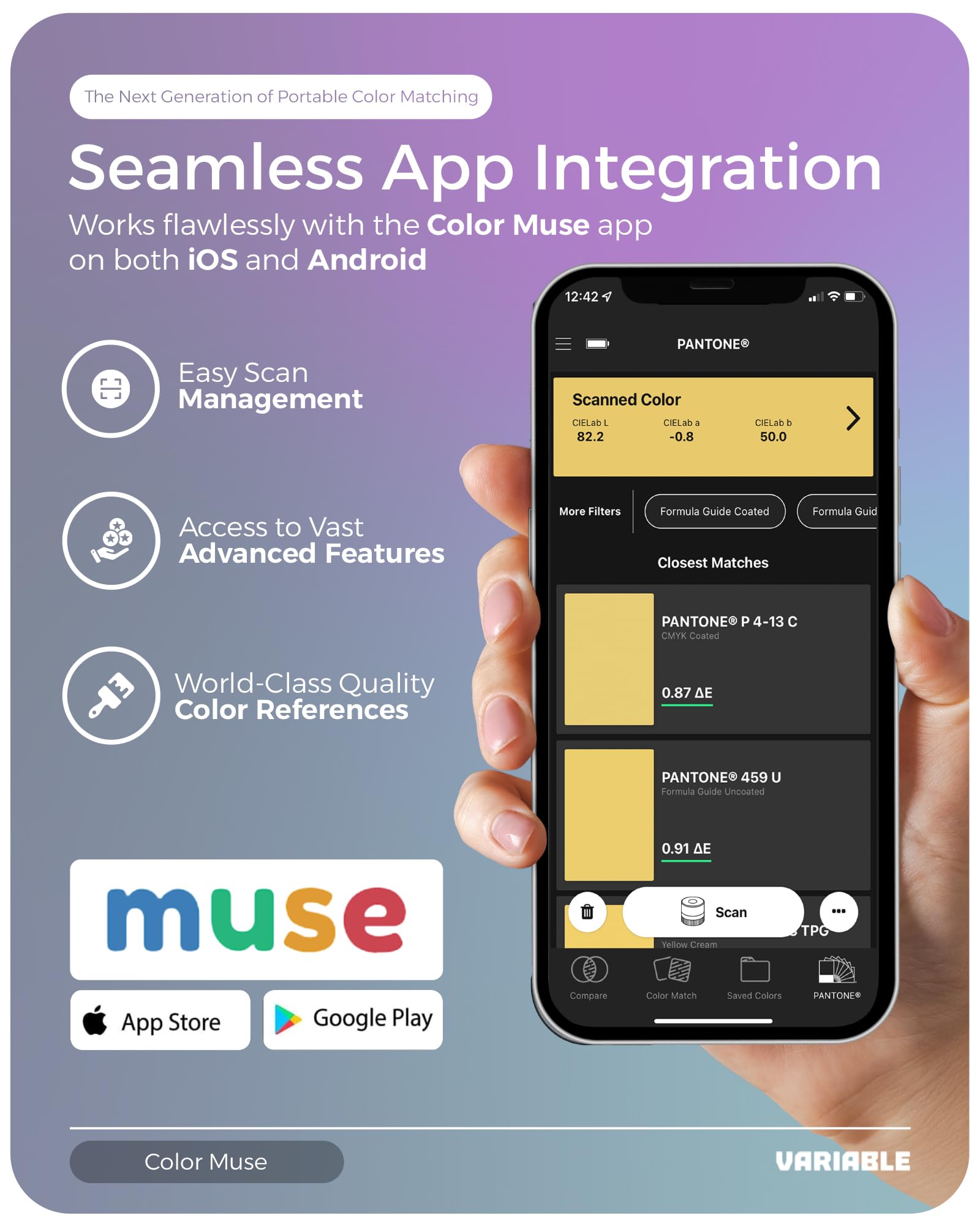 Mua COLOR MUSE Colorimeter - Mobile Color Matching Tool - Instantly ...