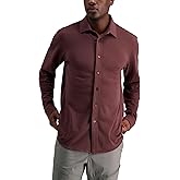 Haggar Men's Long Sleeve Print Cotton Shirt