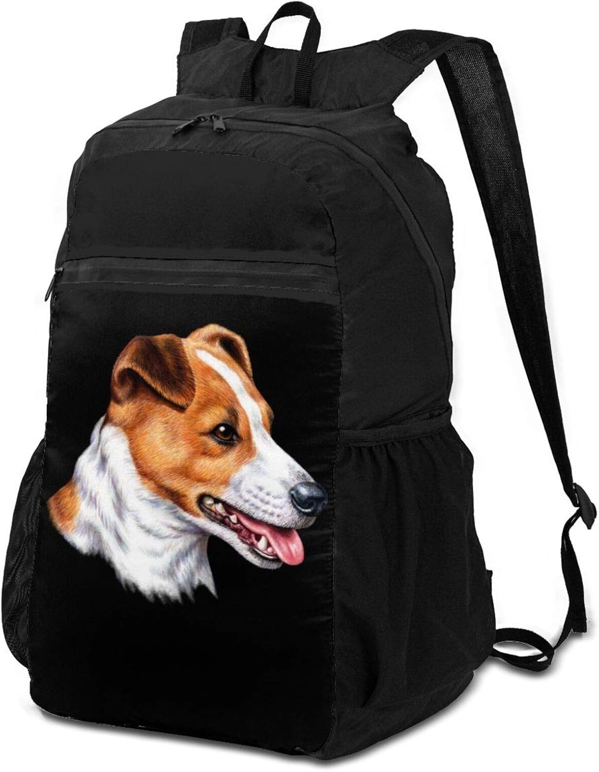 Jack Russell Dog Folding Backpack Folding Knapsack Mothersdaygifts from Grandma Unique Amazon