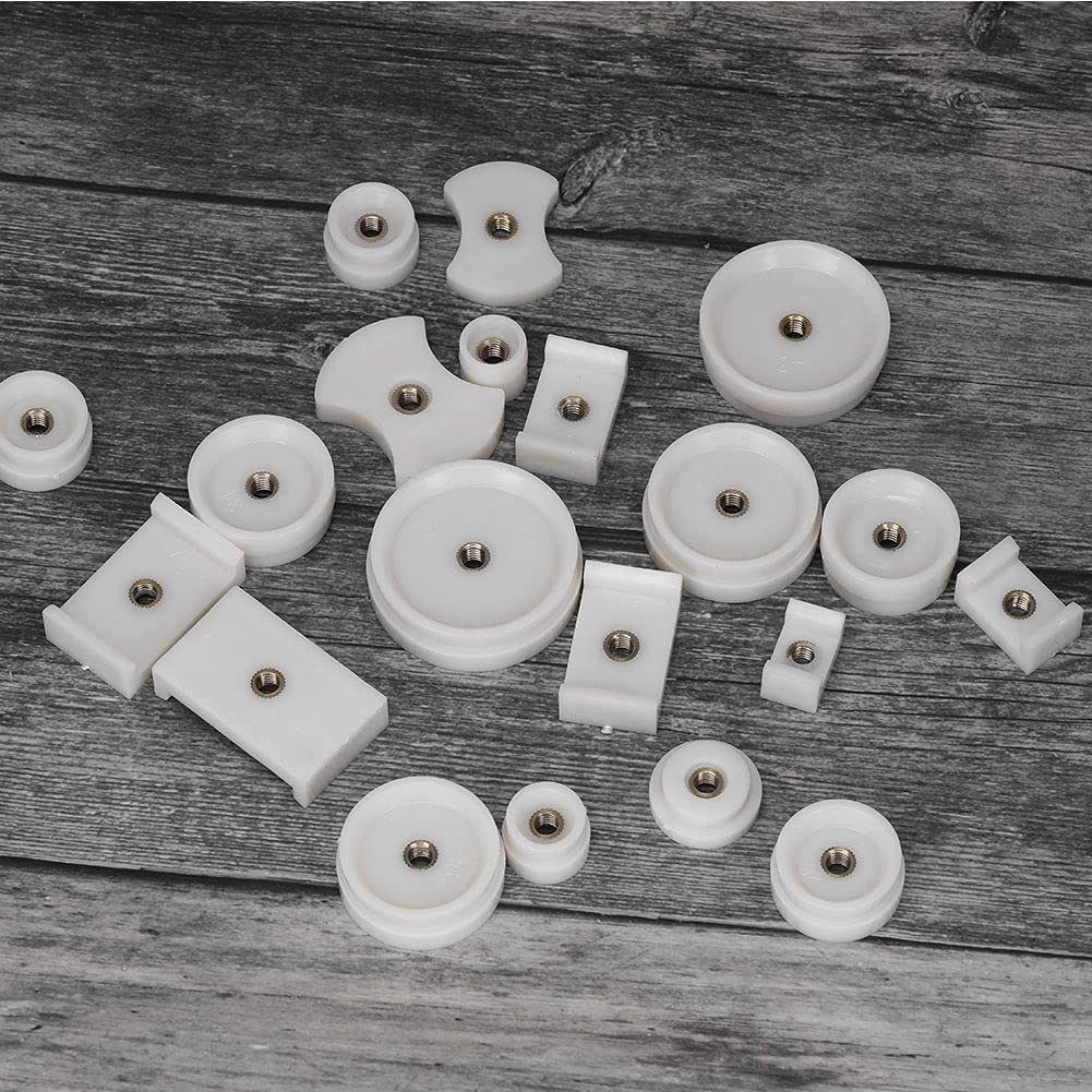 20-Piece Watch Press Set - Watch Case Repair Tool, Professional Watch Capping Machine Accessories, Back Case Press Dies, Watch Case Press Die Set, Carnelian Watch Repair Kit