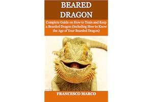Bearded Dragon: Complete Guide on How to Train and Keep a Bearded Dragon (Including How to Know the Age of Your Bearded Drago