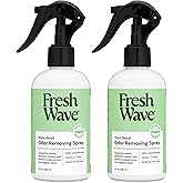 Fresh Wave Original Scent Odor Removing Spray, 8 fl. oz. | Pack of 2 | Odor Absorber for Home, Furniture, Fabrics & Trash | Safer Odor Relief