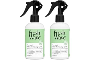 Fresh Wave Original Scent Odor Removing Spray, 8 fl. oz. | Pack of 2 | Odor Absorber for Home, Furniture, Fabrics & Trash | Safer Odor Relief