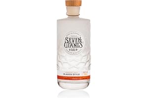 Seven Giants Blanco Style Tequila Alternative | Non Alcoholic Spirits | Premium Non Alcoholic Tequila by Spirits of Virtue | Imported by Think Distributors (700ml)