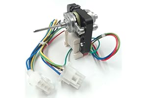 ZGTOOLS 241854301 5303918549 Refrigerator Evaporator Fan Motor for Frigidaire Kenmore Electrolux Crosley, Fridge Evaporator Fan Motor Kit Replacement Part SM4301 AP4343697, 1465278 2331827 1637660 240315801