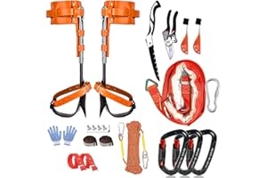 MITOJOSYEER Tree Climbing Gear - Tree Climbing Spikes,for Hunting, Fruit Picking,Climbers of Tree Climbing Equipment