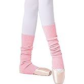 Lovdaswi Ballet Leg Warmers for Women Knitted Calf Socks for Yoga Dance Sports