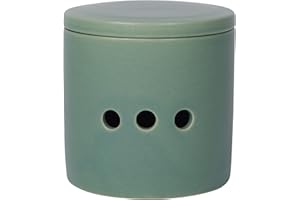Now Designs Garlic Keeper, Matte Elm Green