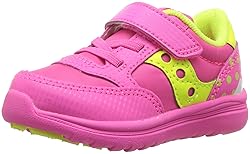 Saucony Baby Jazz Lite Sneaker, Pink Monster, 12 W