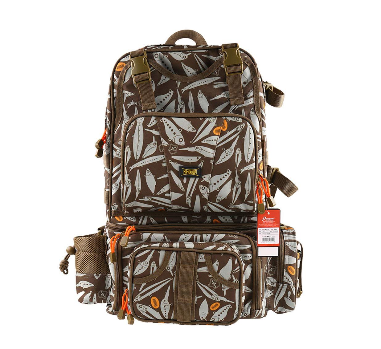 kingdom fishing backpack