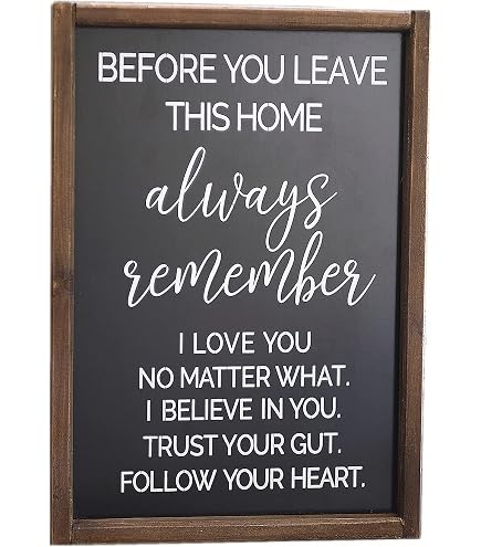 Cartello Da Parete In Legno TimberPrintz 'My Door Will Forever Be Open', 38x30 Cm, Cornice In Cedro, Stampa Permanente, Made In USA