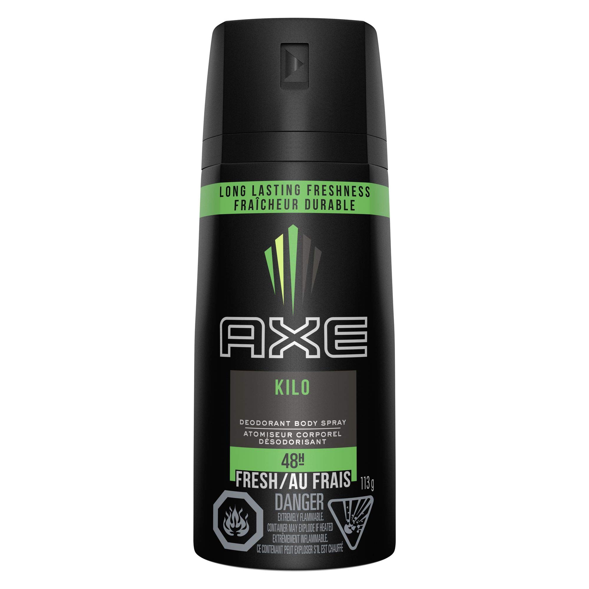 Axe Deodorant Body Spray, Kilo, 4-Ounce (Pack of 6)
